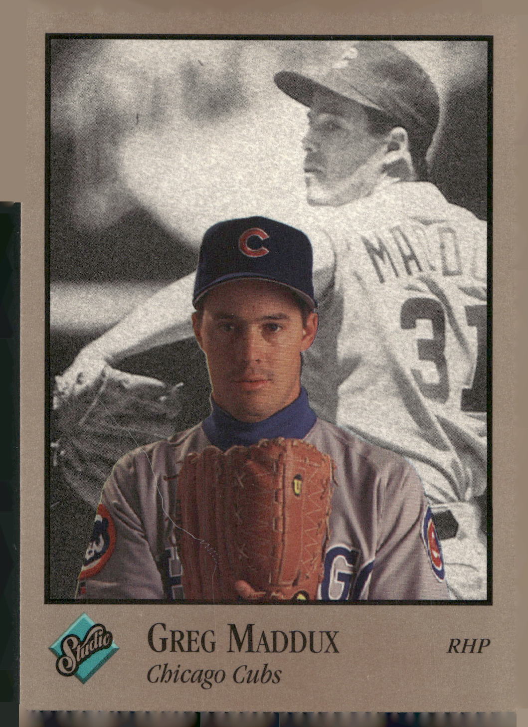1992 Studio #15 Greg Maddux