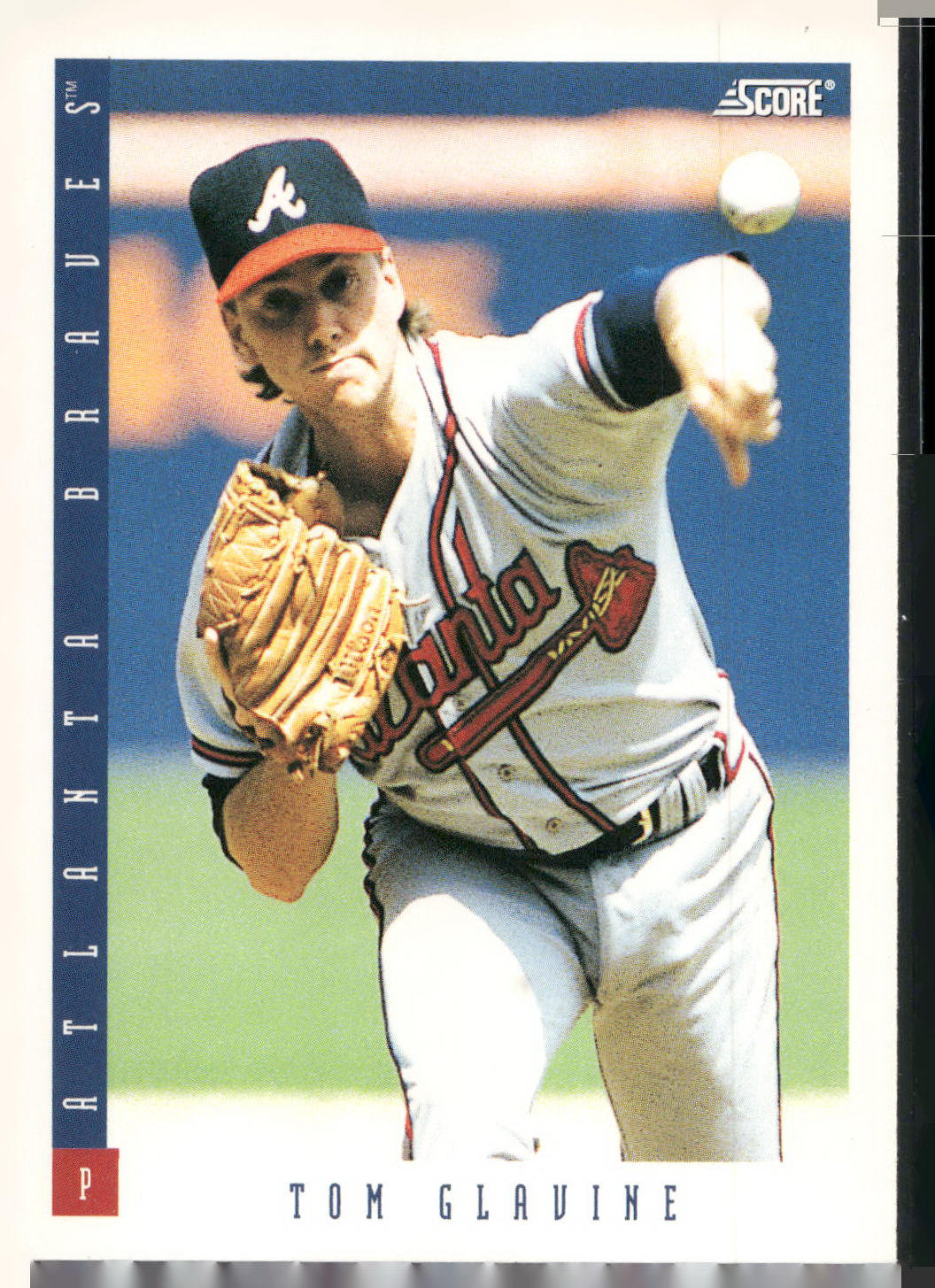 1993 Score #15 Tom Glavine