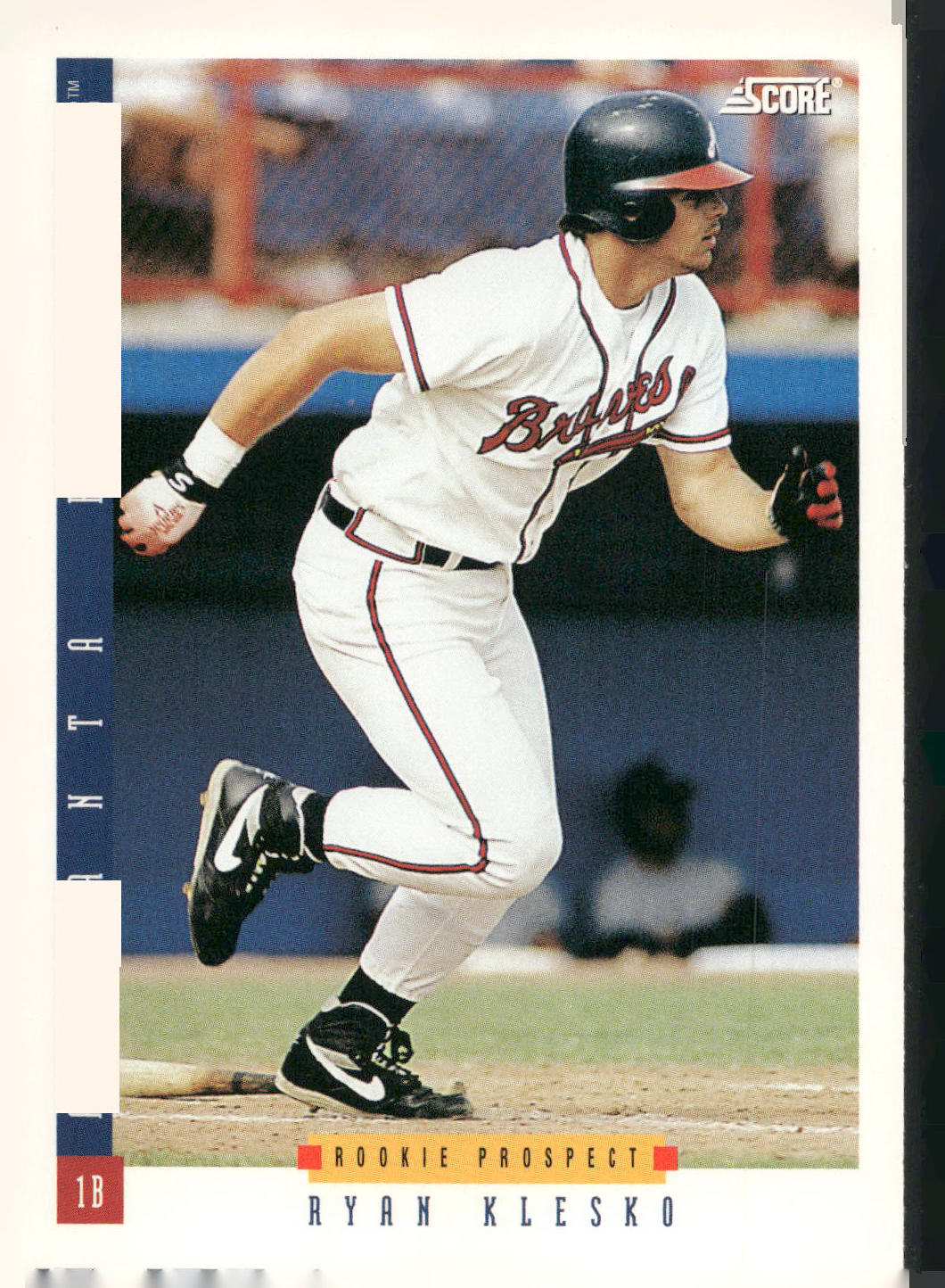 1993 Score #294 Ryan Klesko