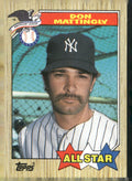 1987 Topps #606a Don Mattingly