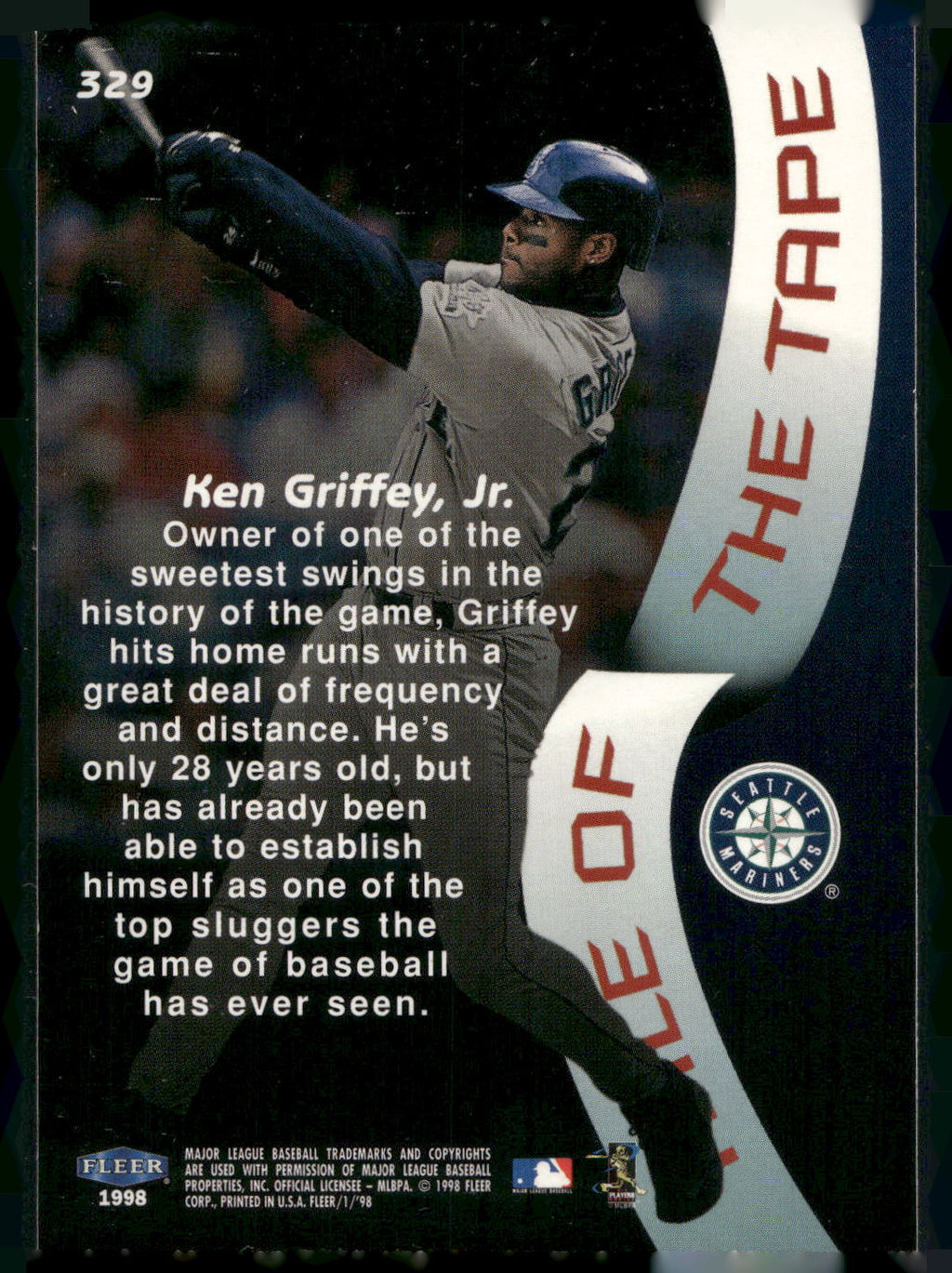 1998 Fleer Tradition #329 Ken Griffey, Jr.
