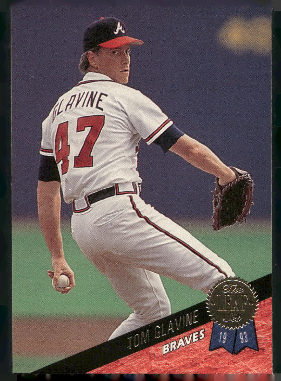 1993 Leaf #295 Tom Glavine