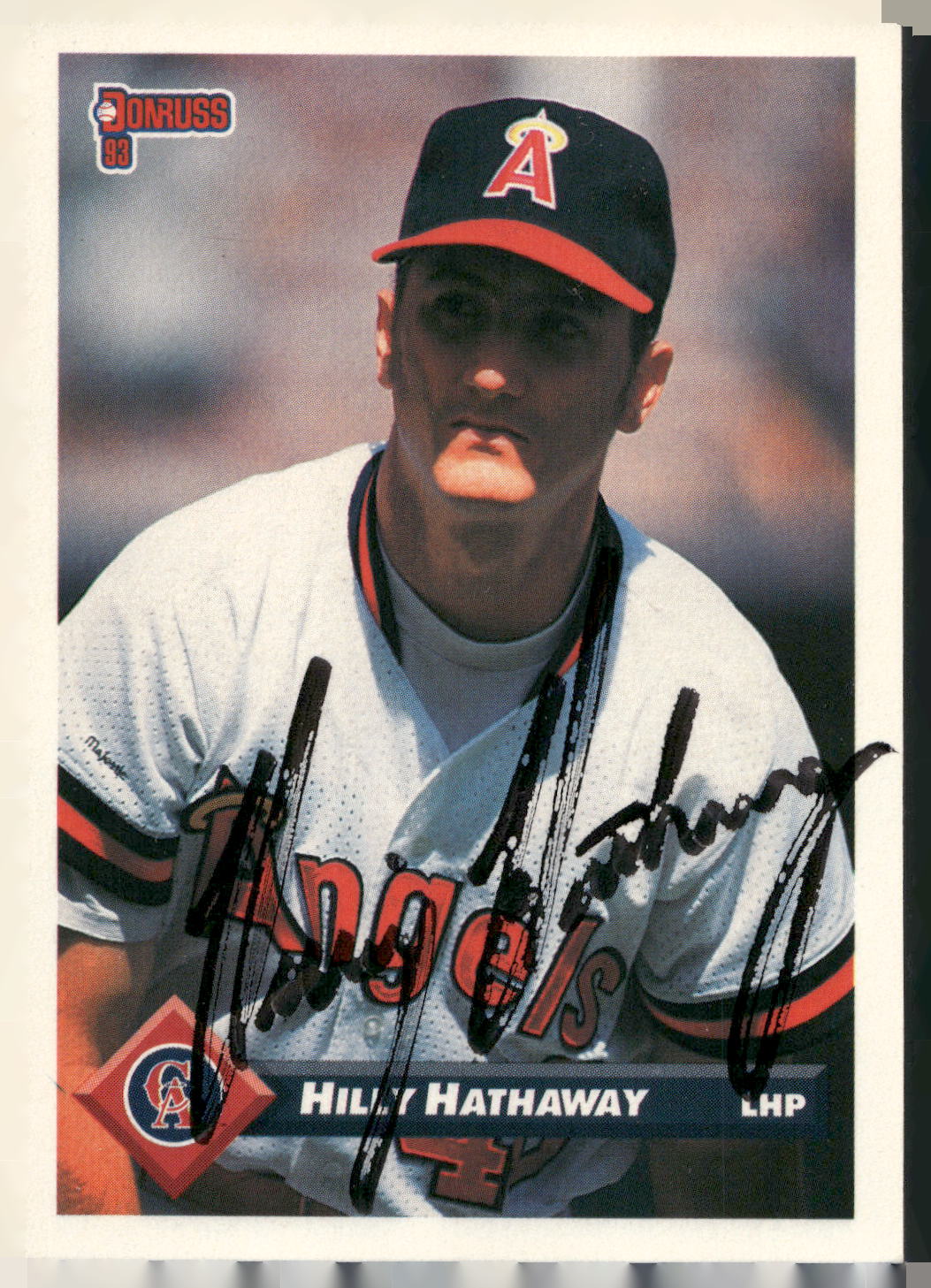 1993 Donruss #329 Hilly Hathaway