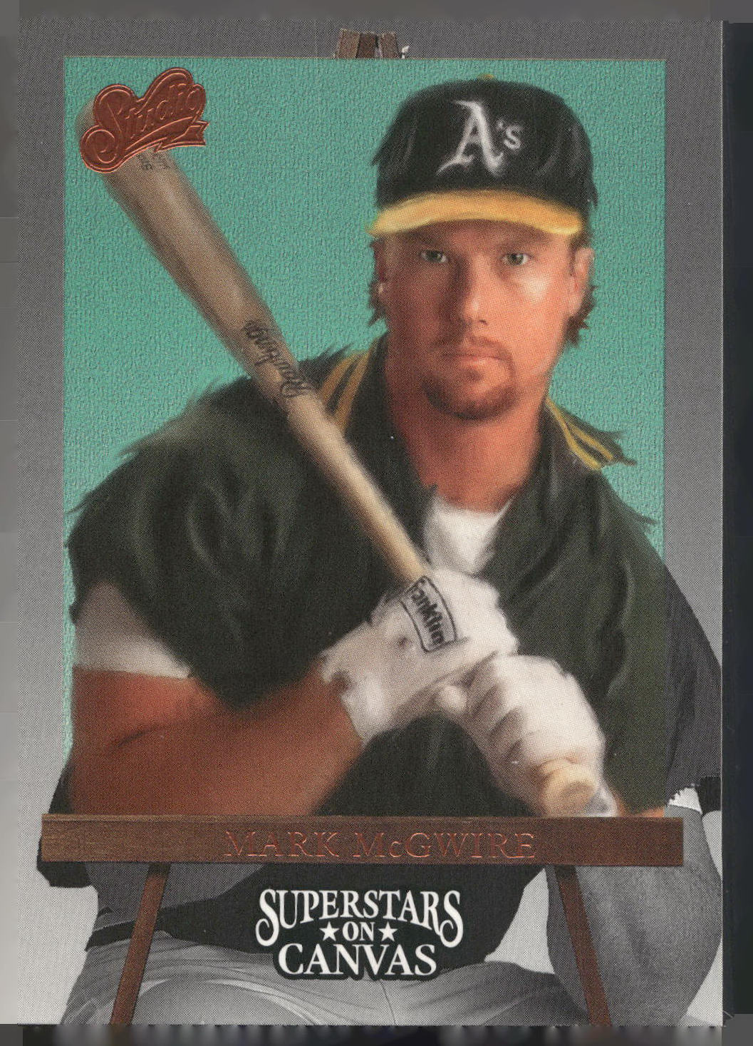 1993 Studio #3 Mark McGwire Superstars on Canvas