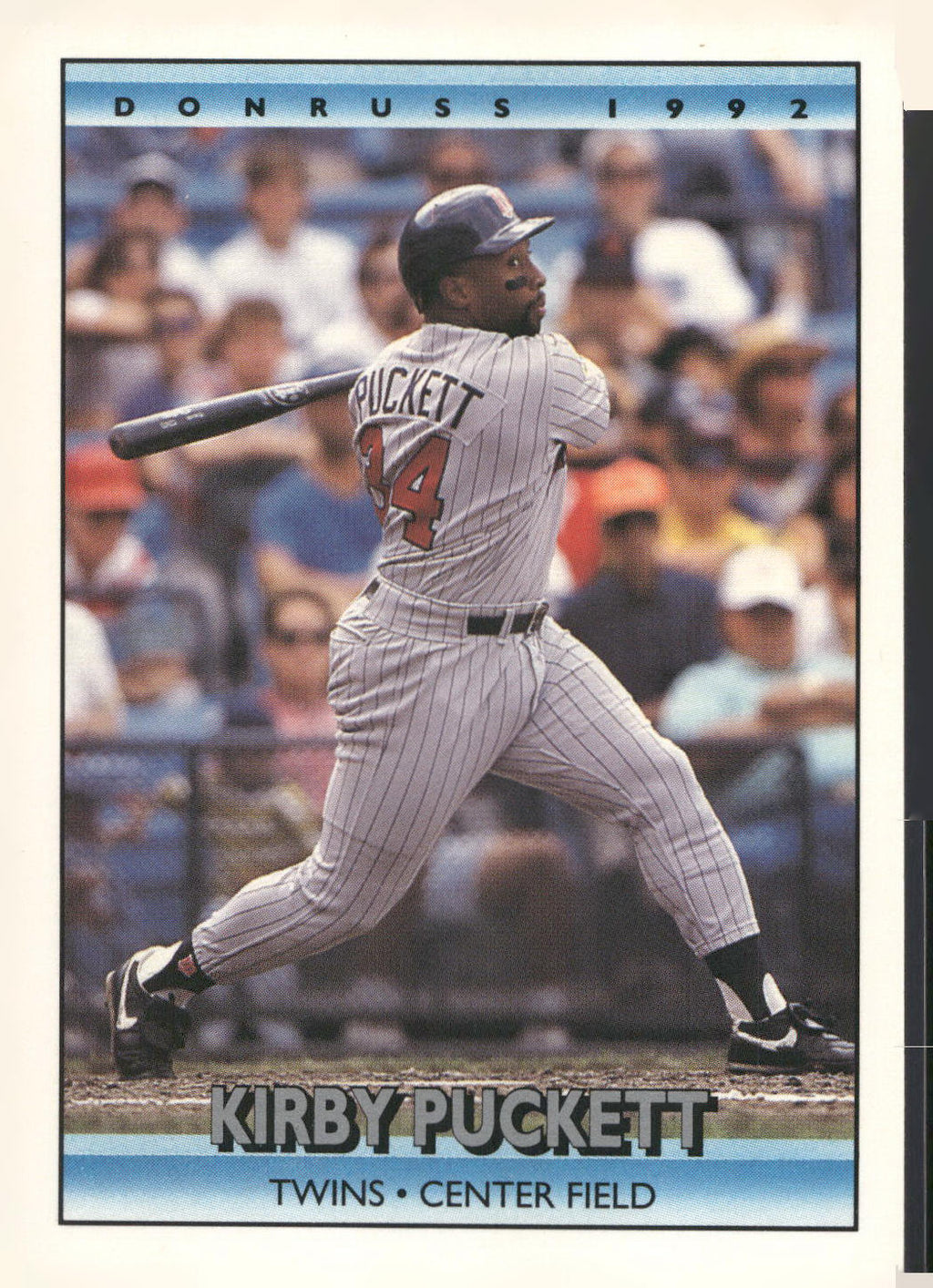 1992 Donruss #617 Kirby Puckett