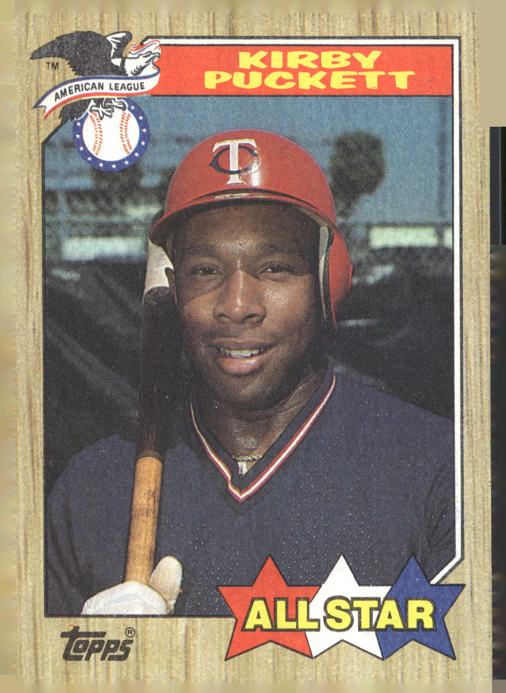 1987 Topps #611 Kirby Puckett