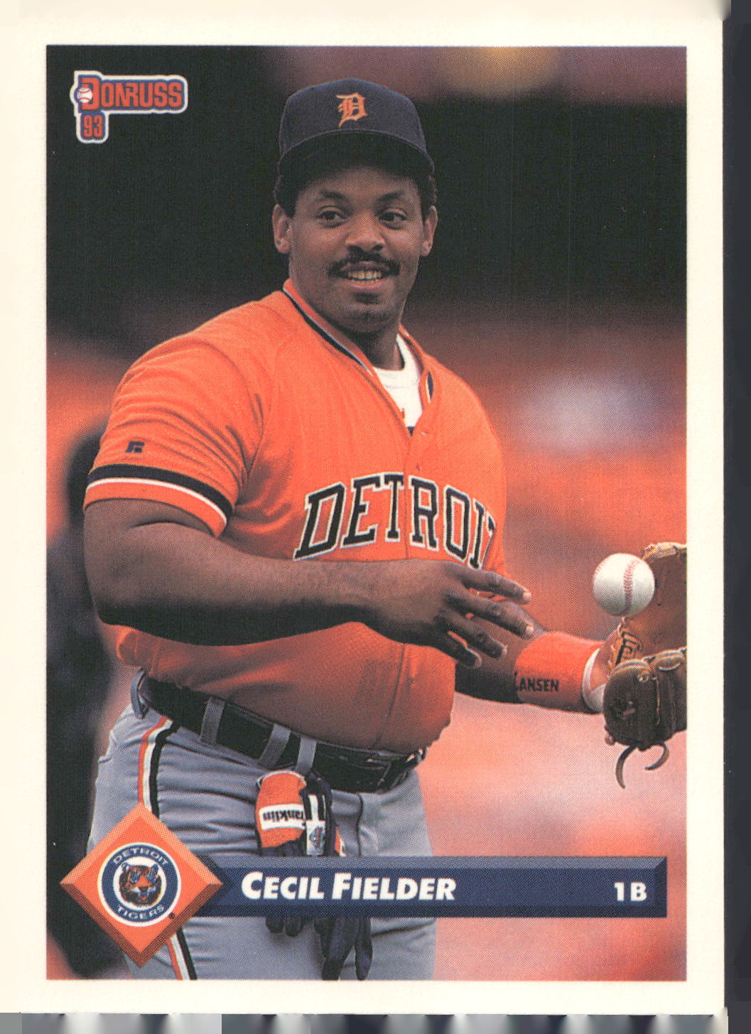 1993 Donruss #541 Cecil Fielder