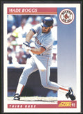 1992 Score #660 Wade Boggs