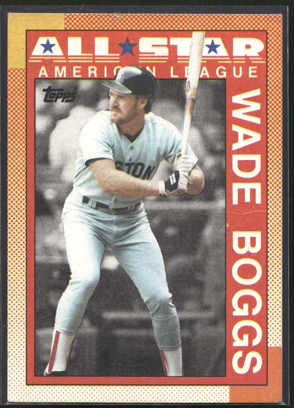 1990 Topps #387 Wade Boggs
