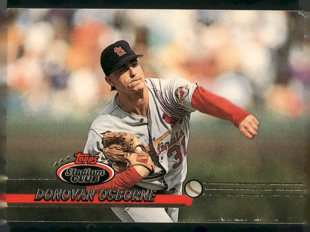 1993 Stadium Club #586 Donovan Osborne