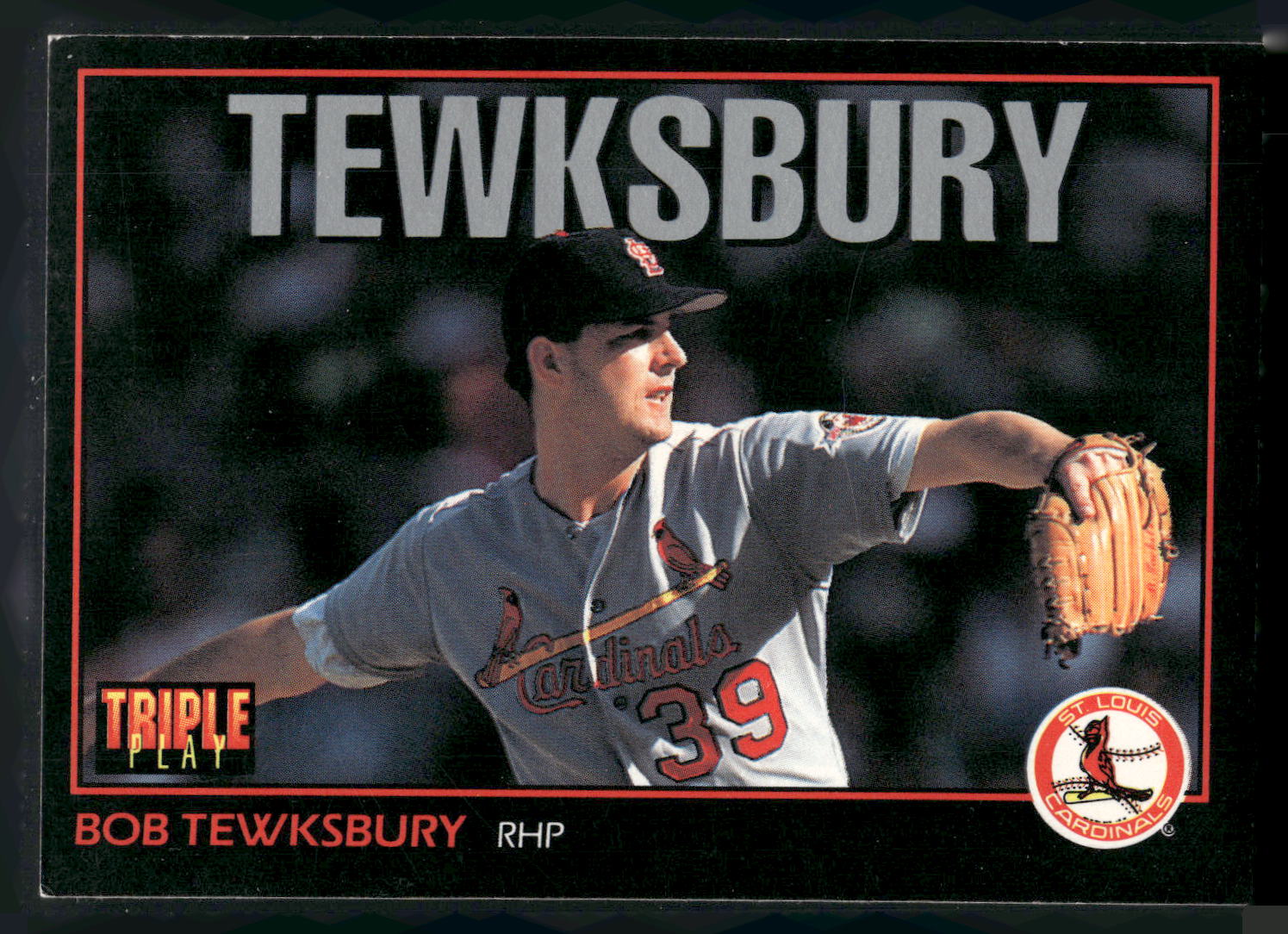 1993 Triple Play #156 Bob Tewksbury