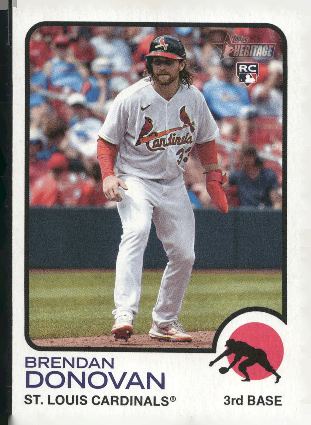 2022 Topps Heritage #543 Brendan Donovan