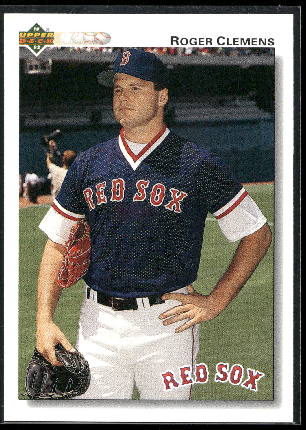 1992 Upper Deck #545 Roger Clemens