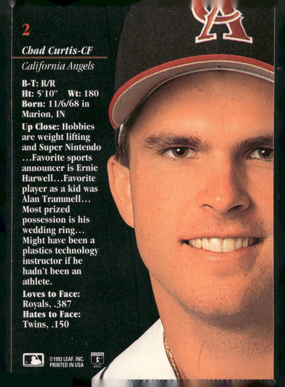 1993 Studio #2 Chad Curtis