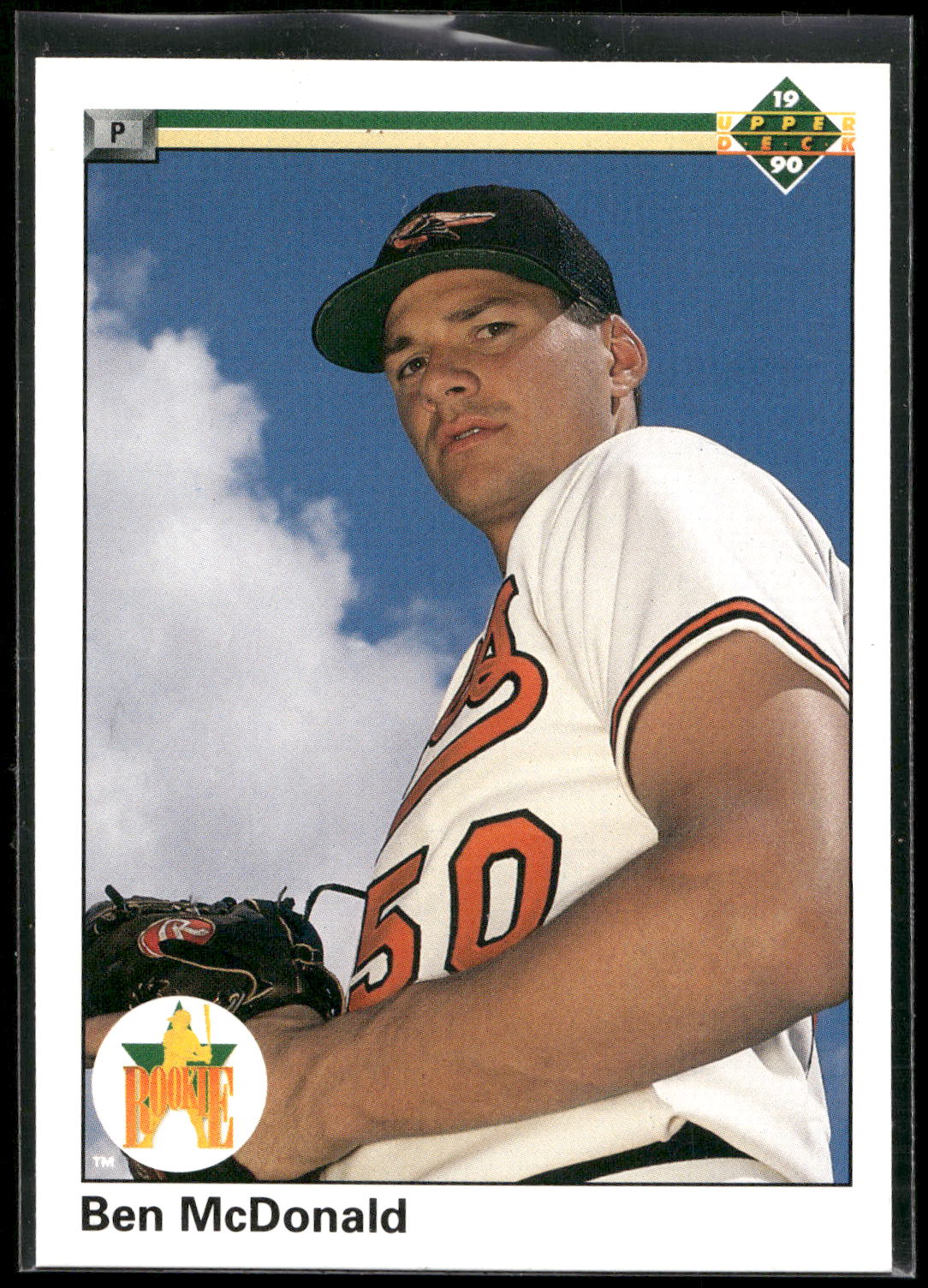 1990 Upper Deck #54b Ben McDonald