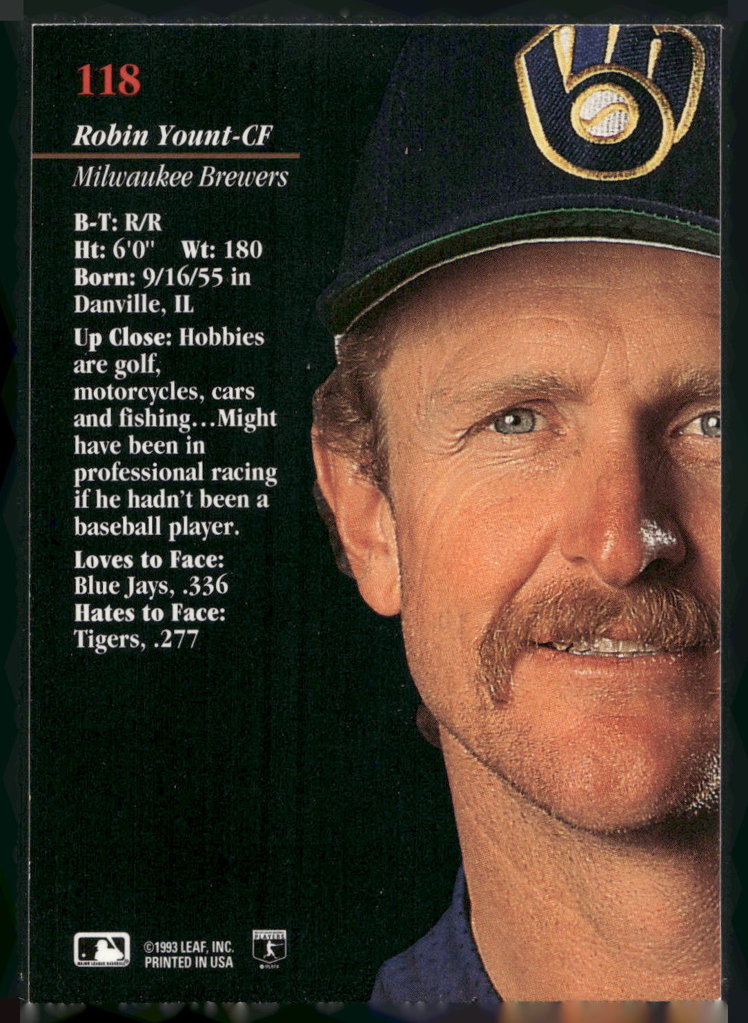 1993 Studio #118 Robin Yount
