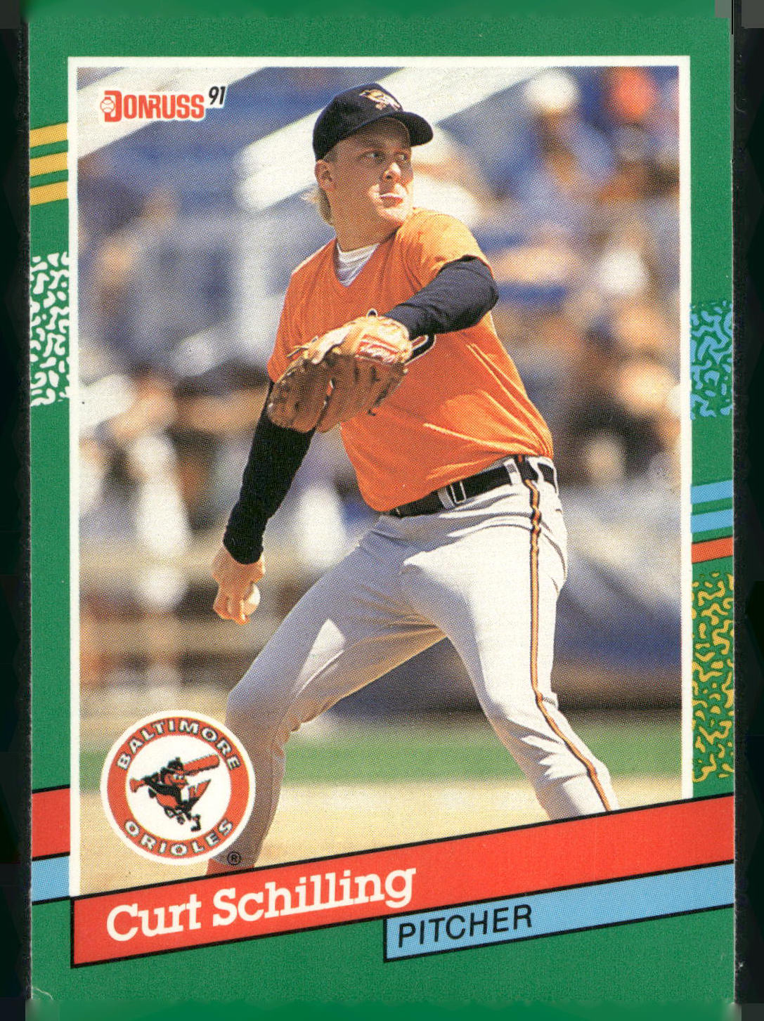 1991 Donruss #556 Curt Schilling