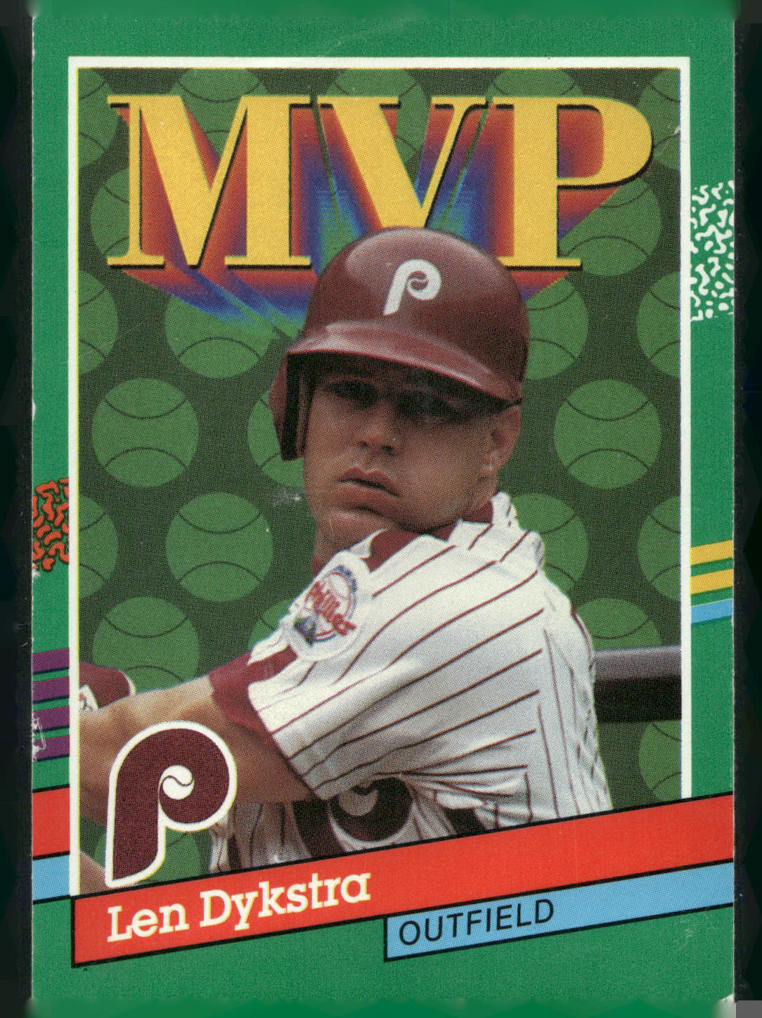 1991 Donruss #410 Len Dykstra