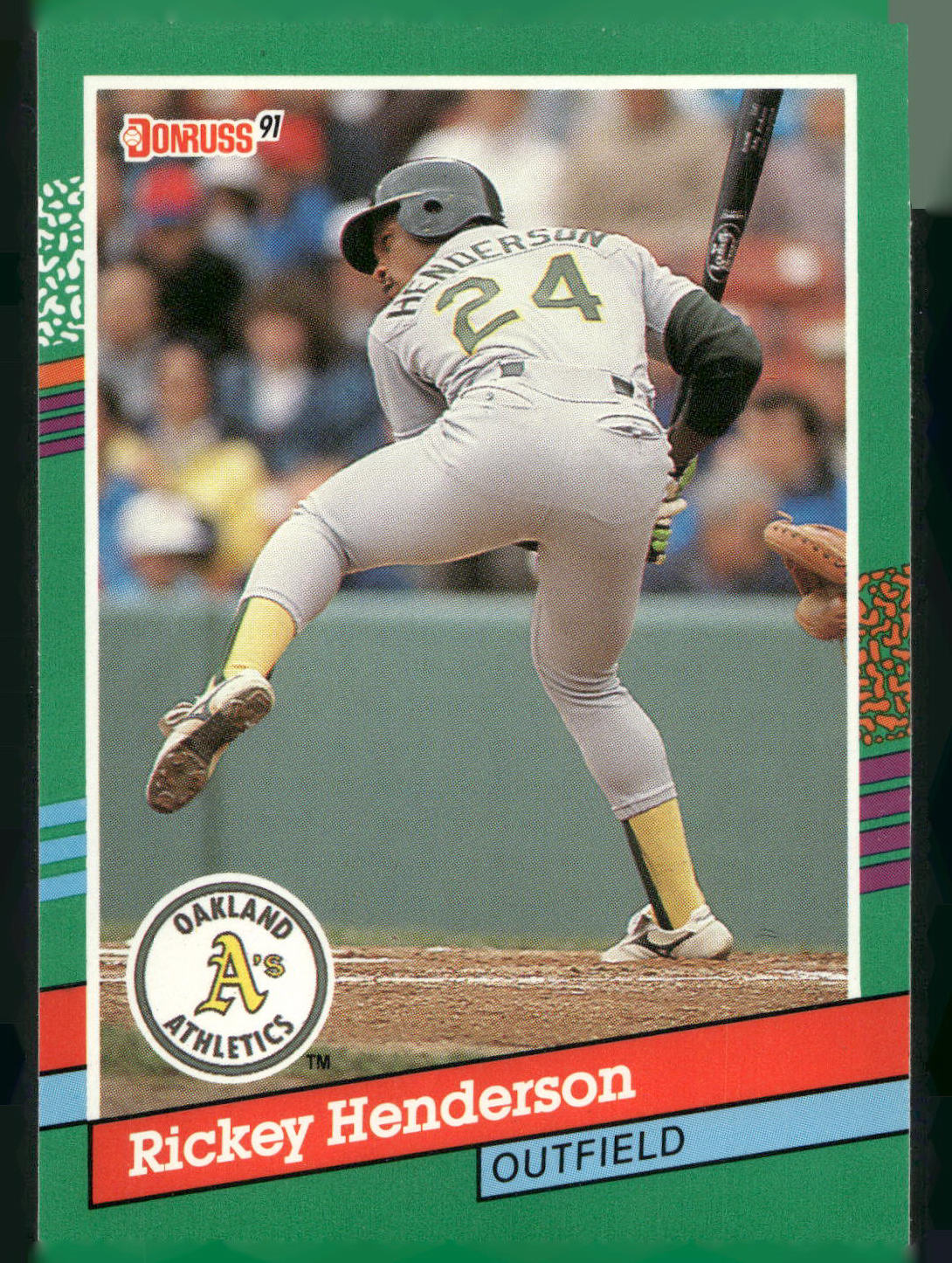 1991 Donruss #648 Rickey Henderson