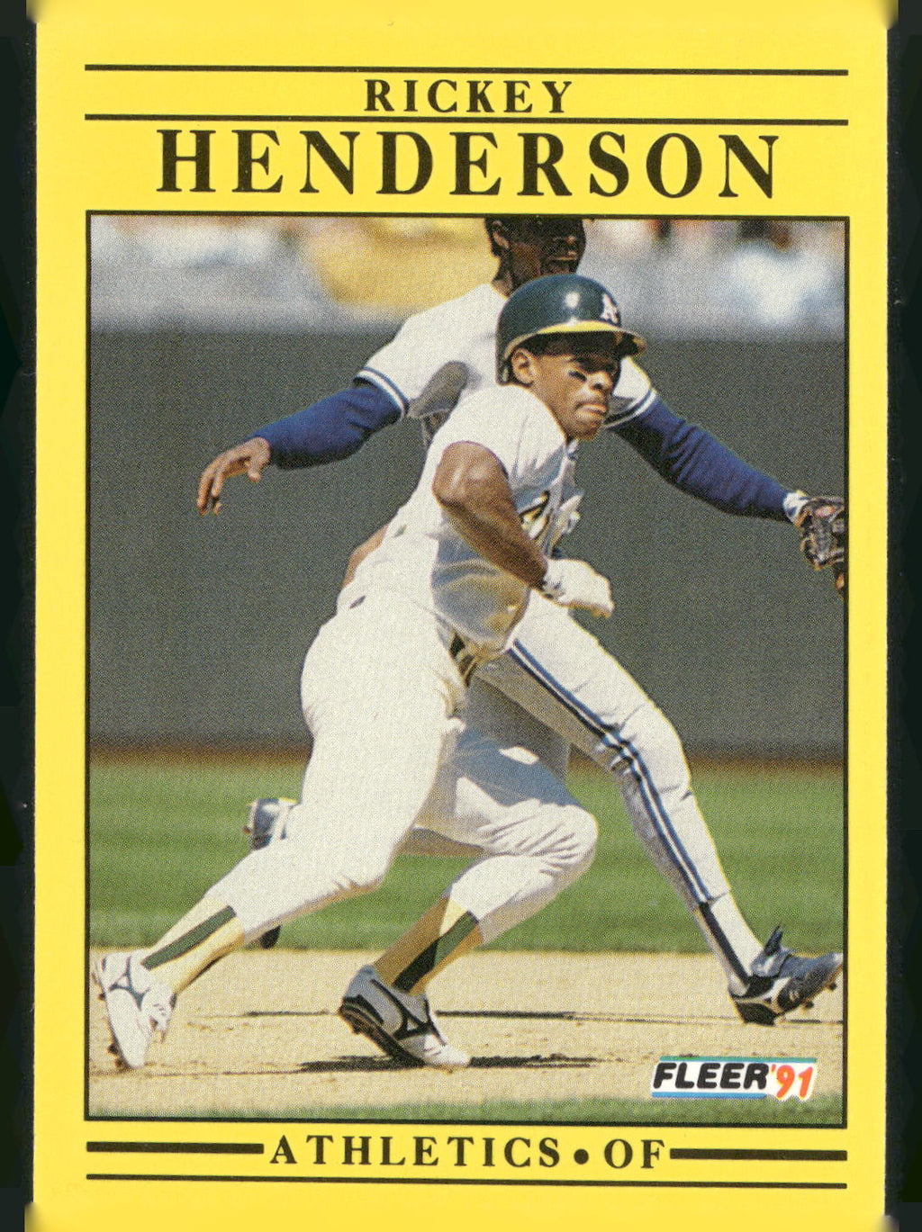 1991 Fleer #10 Rickey Henderson
