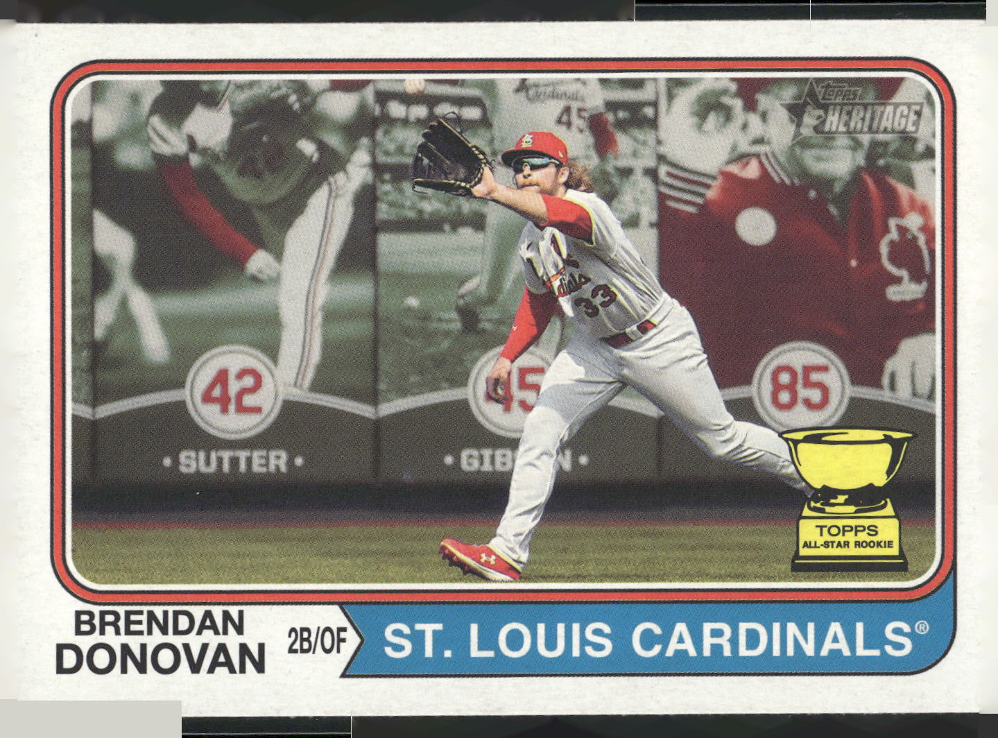 2023 Topps Heritage #293 Brendan Donovan
