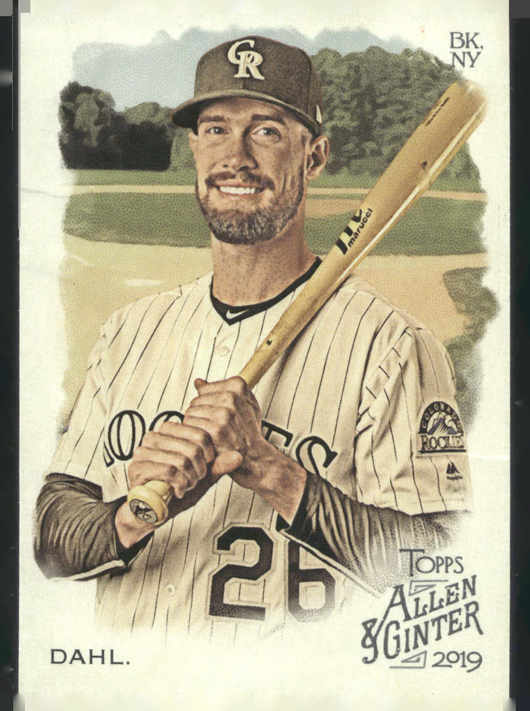 2019 Topps Allen & Ginter #259 David Dahl