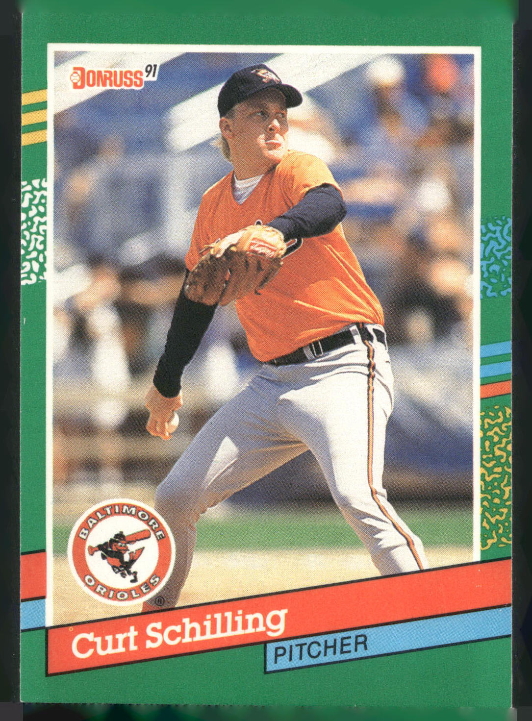 1991 Donruss #556 Curt Schilling