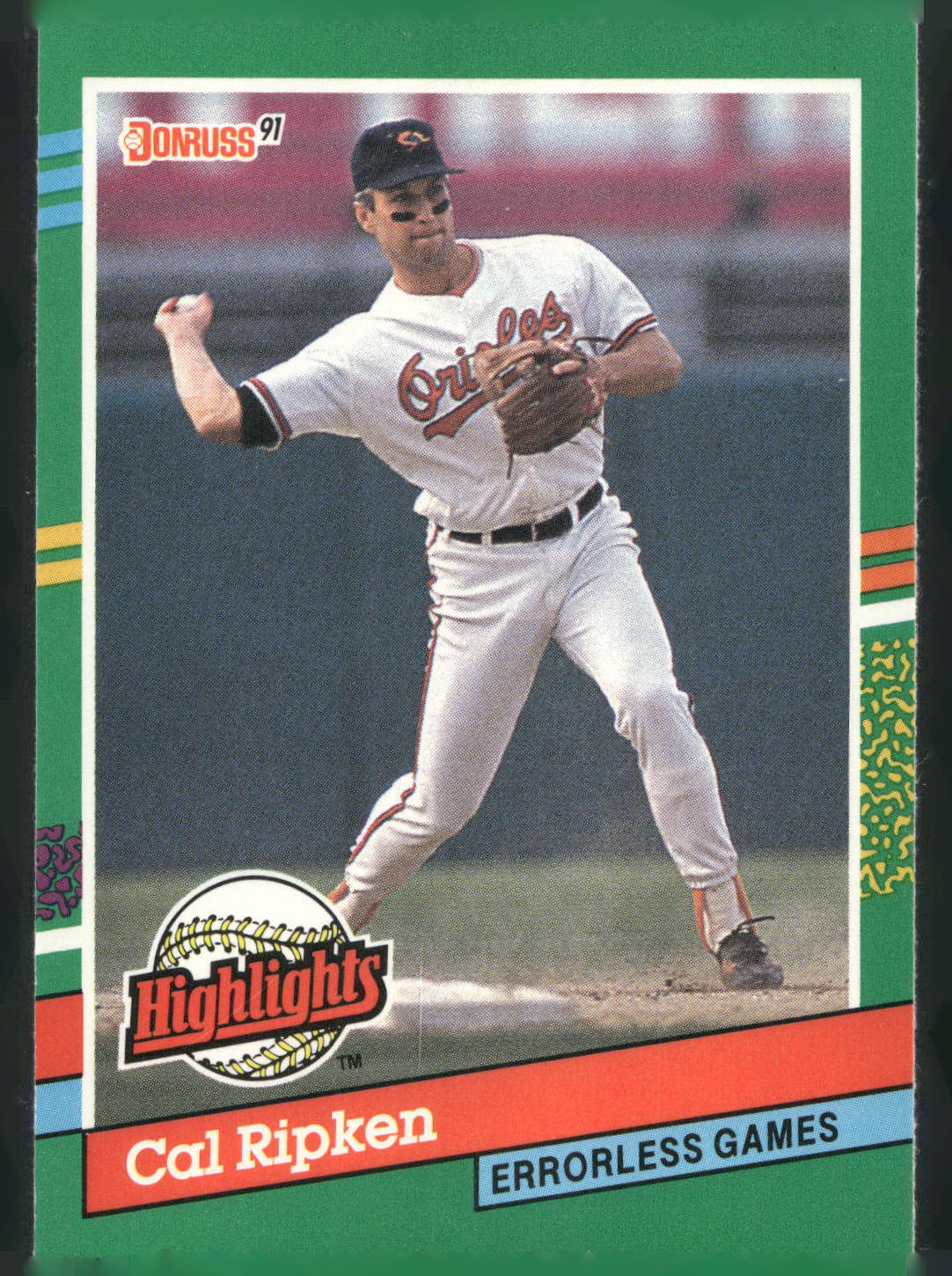 1991 Donruss #BC-17 Cal Ripken Jr. Bonus Cards
