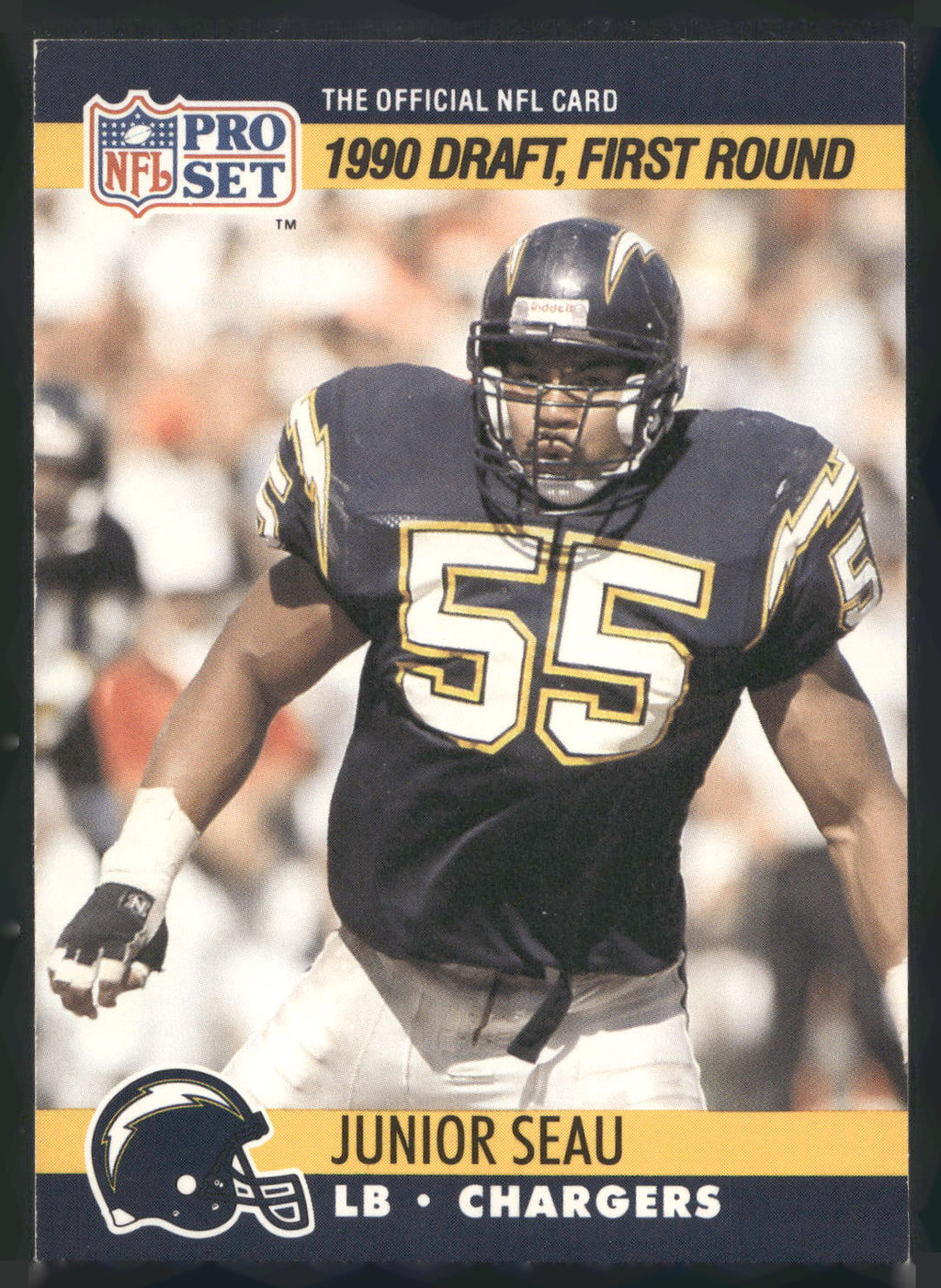 1990 Pro Set #673 Junior Seau