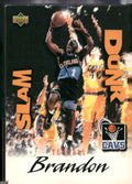 1997 Upper Deck Nestle Slam Dunk #SD38 Terrell Brandon