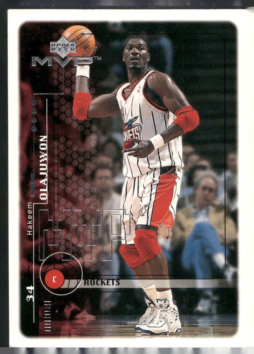 1999-00 Upper Deck MVP #56 Hakeem Olajuwon