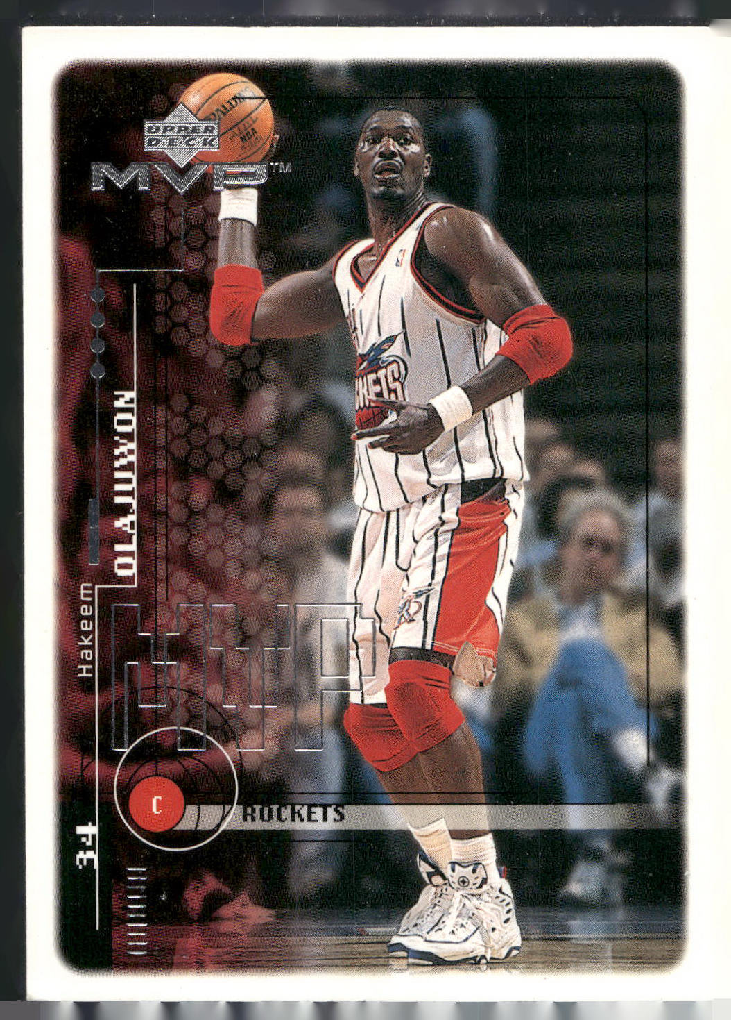 1999-00 Upper Deck MVP #56 Hakeem Olajuwon