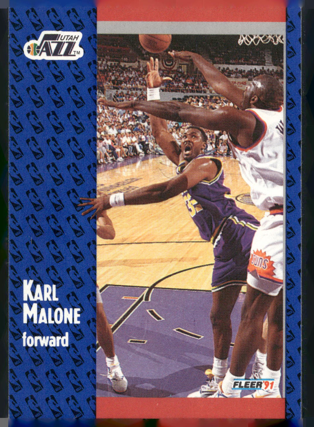 1991-92 Fleer #201 Karl Malone