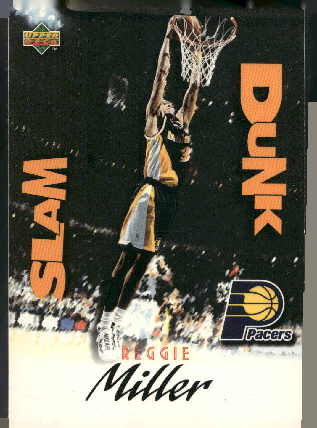 1997 Upper Deck Nestle Slam Dunk #SD39 Reggie Miller