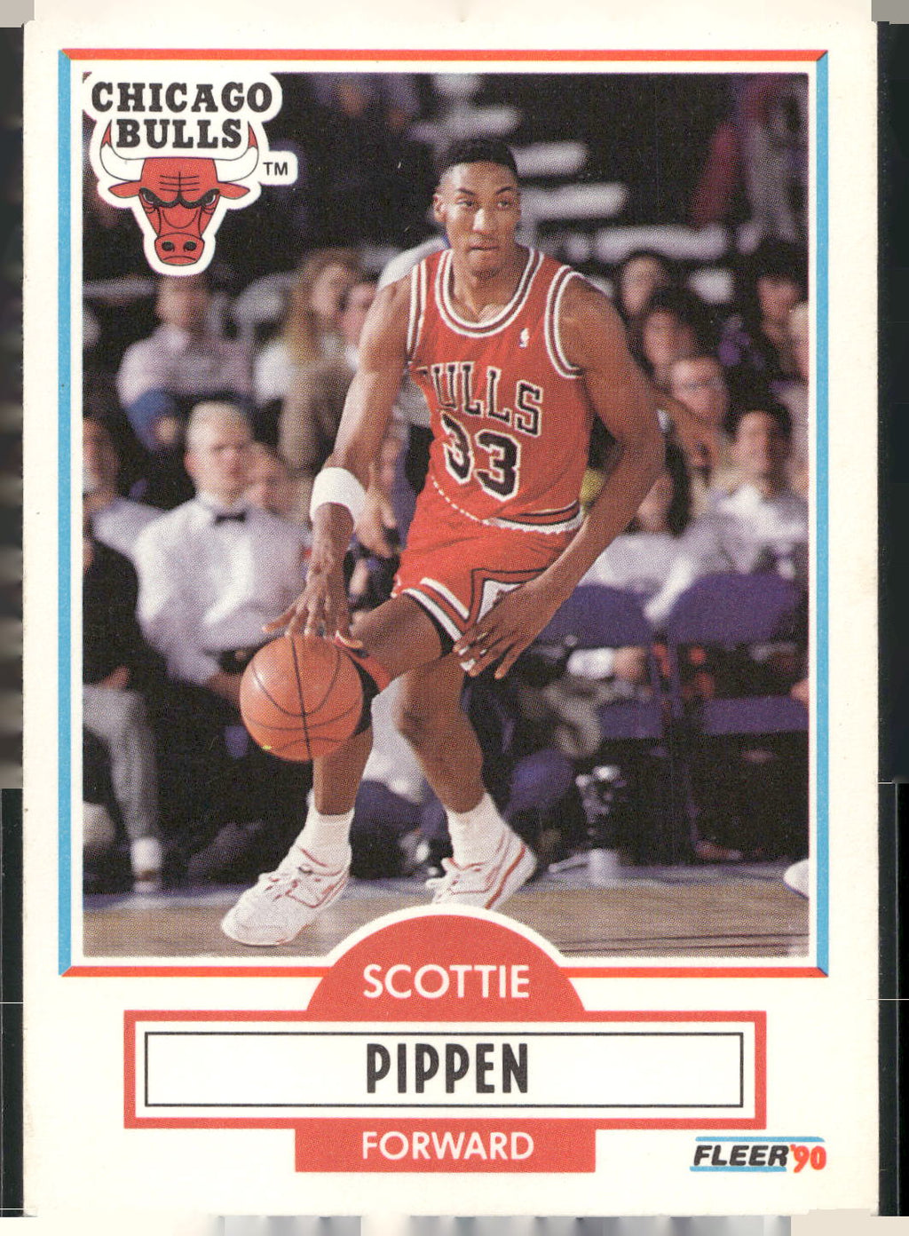1990-91 Fleer #30 Scottie Pippen