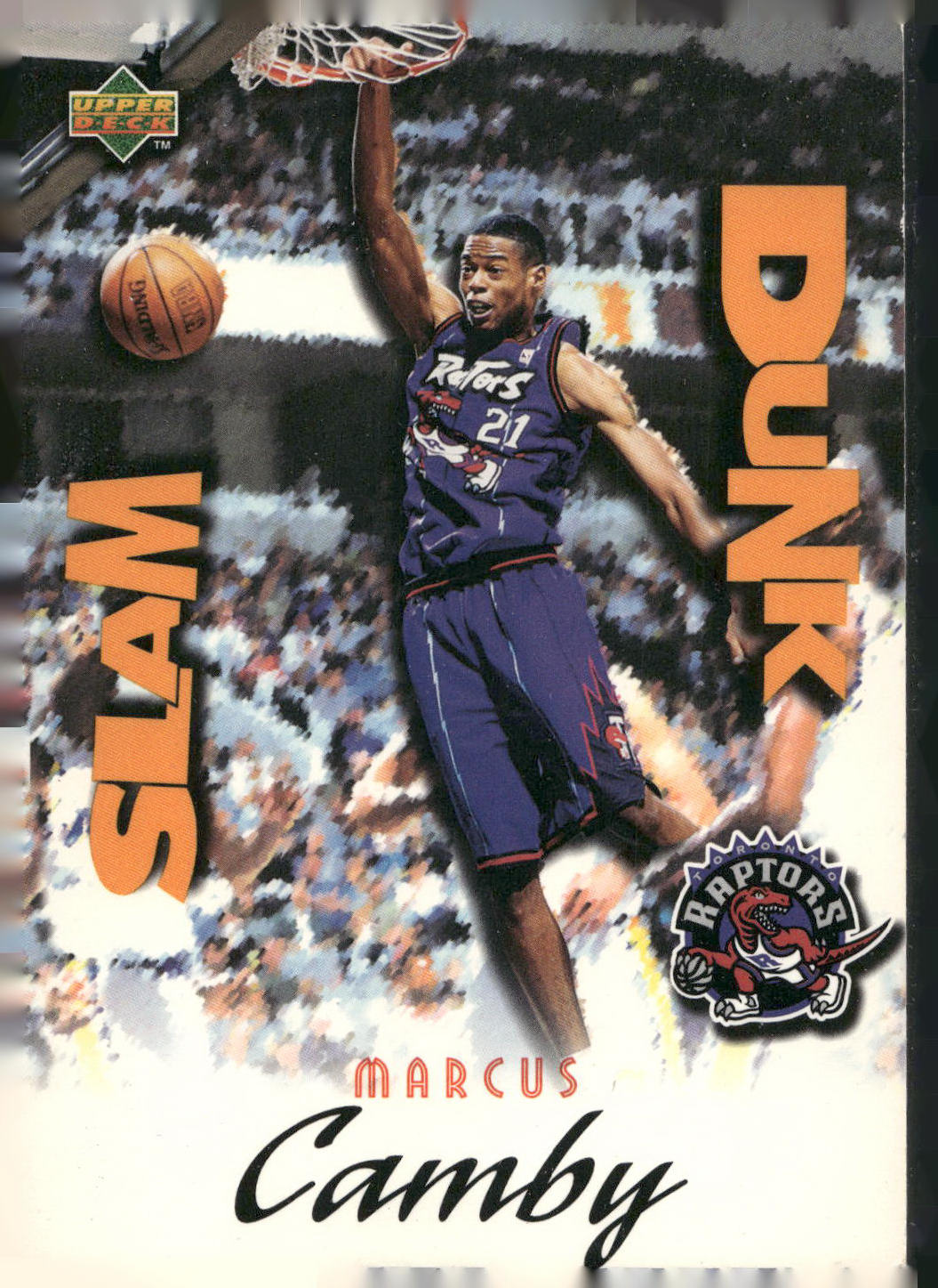 1997 Upper Deck Nestle Slam Dunk #SD5 Marcus Camby