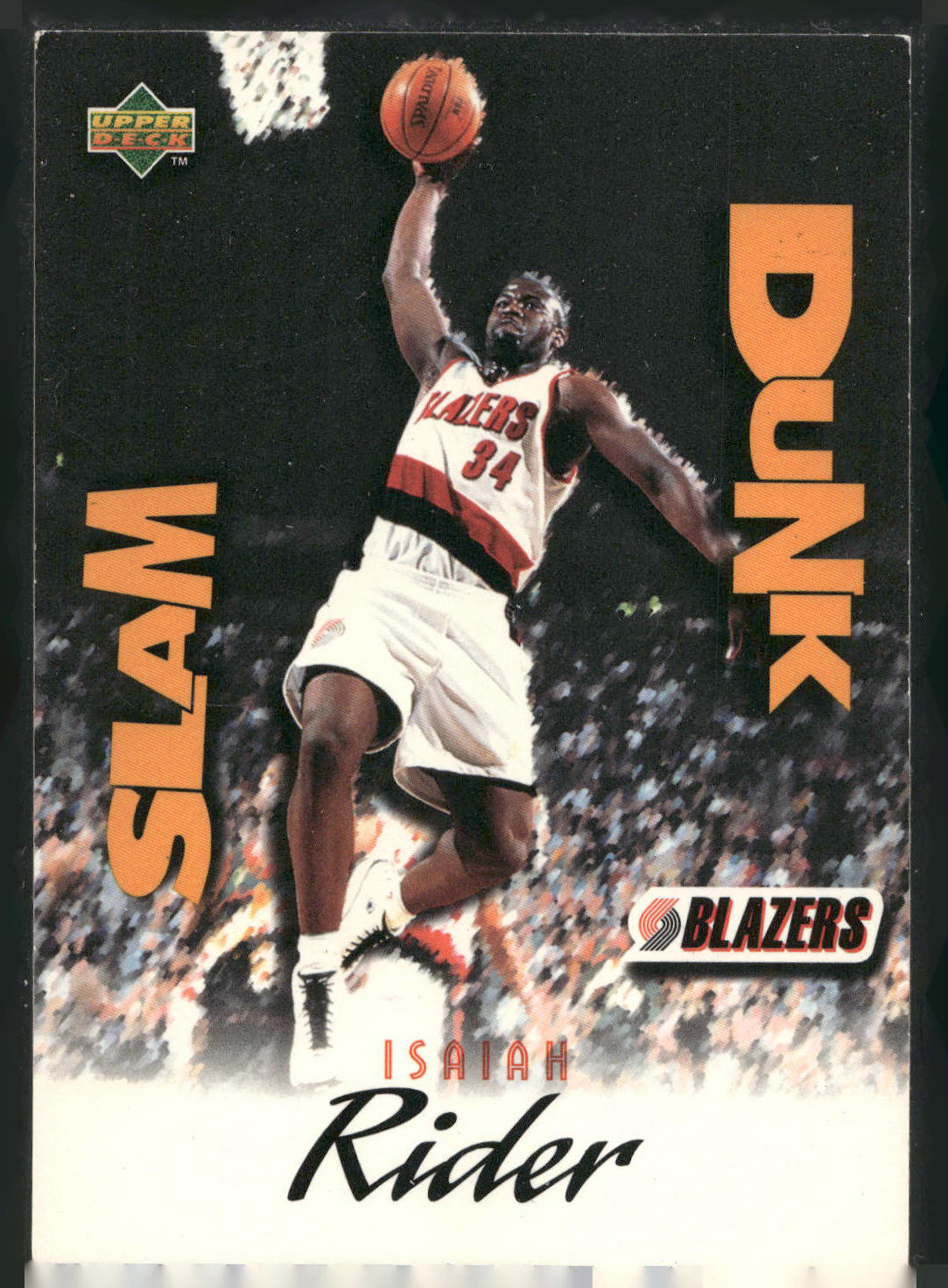 1997 Upper Deck Nestle Slam Dunk #SD32 Isaiah Rider