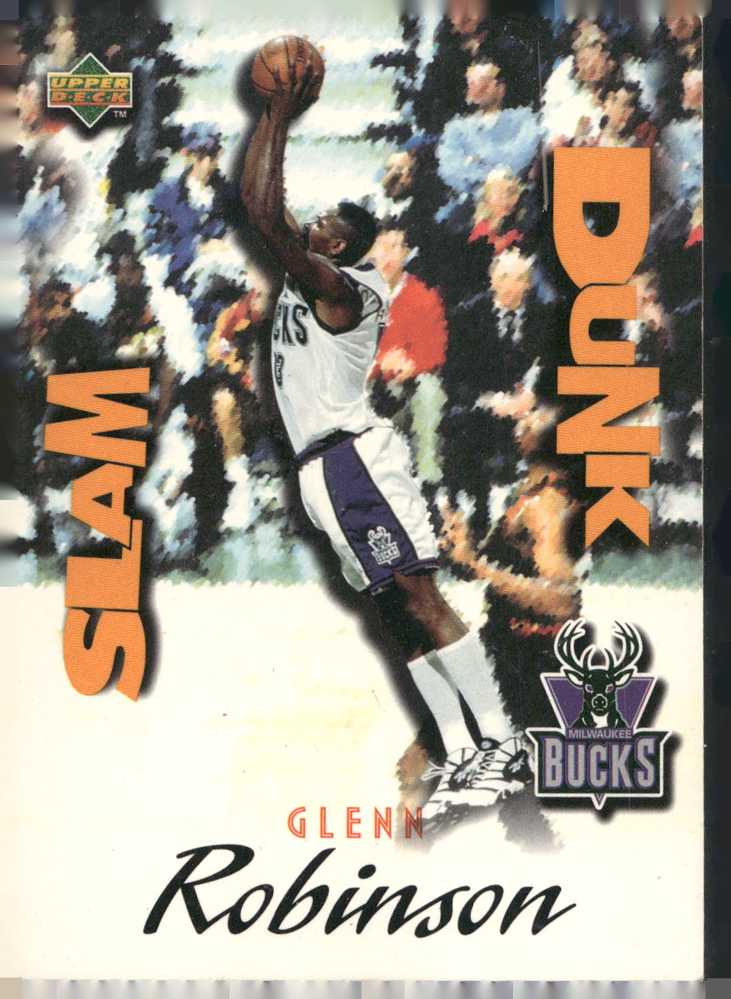 1997 Upper Deck Nestle Slam Dunk #SD26 Glenn Robinson