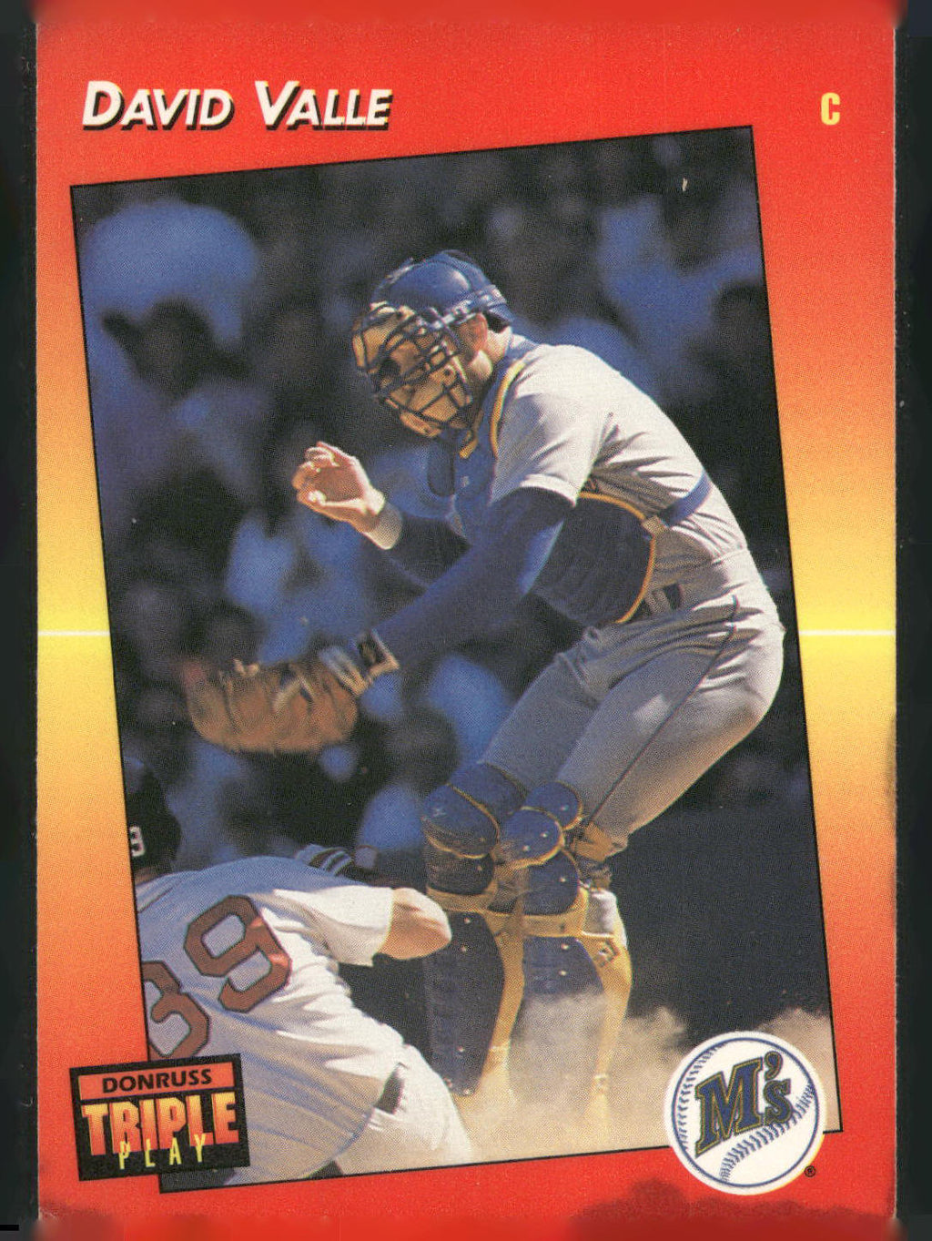 1992 Triple Play #5 Dave Valle