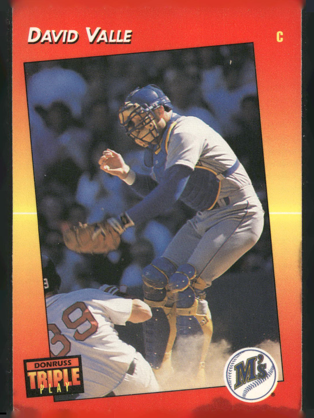 1992 Triple Play #5 Dave Valle