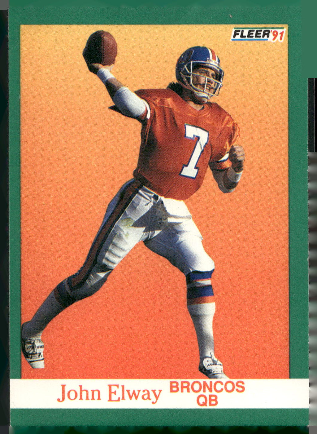 1991 Fleer #45 John Elway