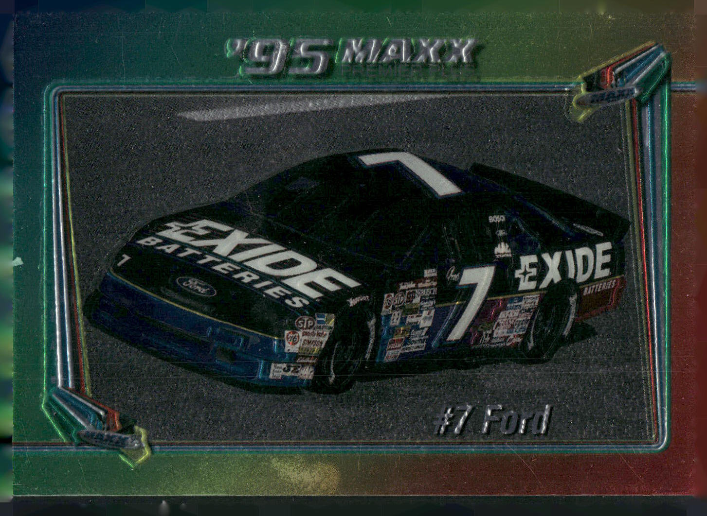 1995 Maxx Premier Plus #66 #7 Ford