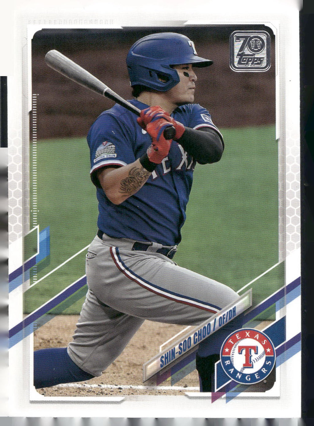 2021 Topps #657 Shin-Soo Choo