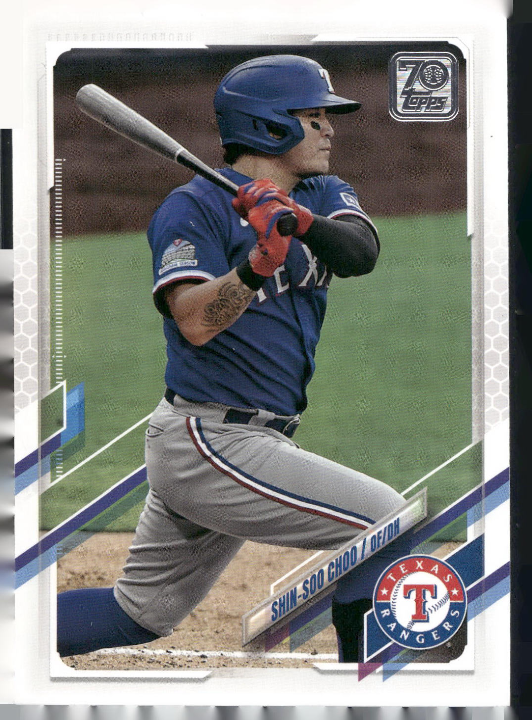 2021 Topps #657 Shin-Soo Choo