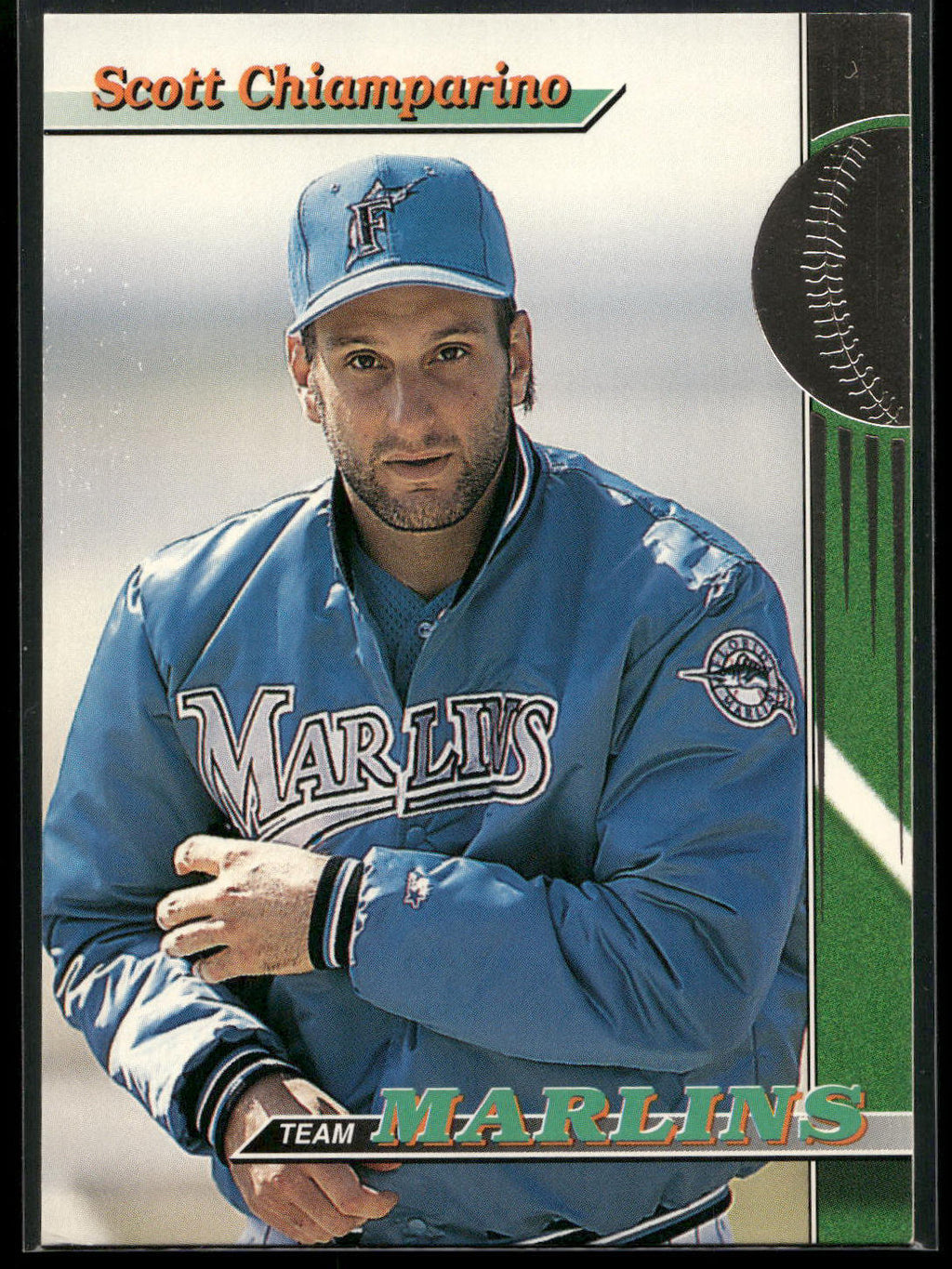 1993 Stadium Club Florida Marlins #7 Scott Chiamparino