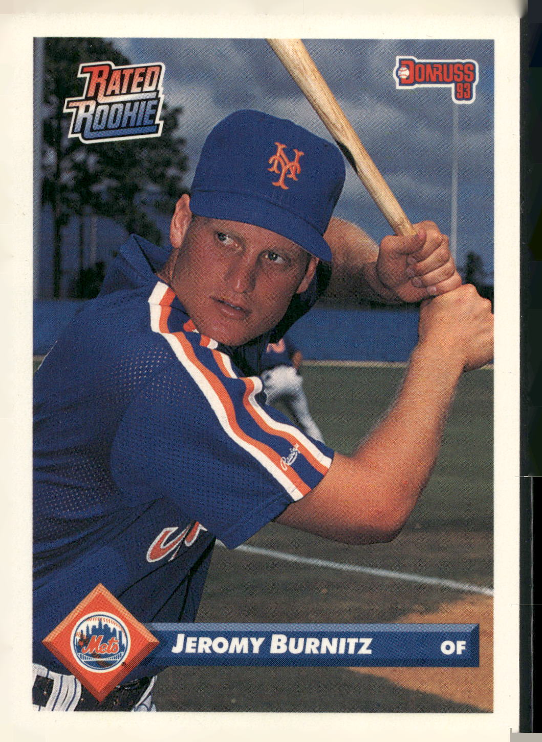 1993 Donruss #787 Jeromy Burnitz