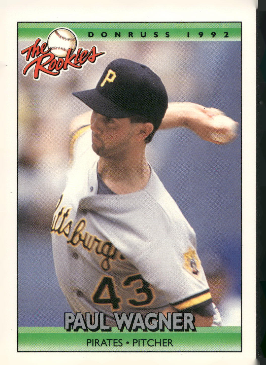 1992 Donruss The Rookies #120 Paul Wagner