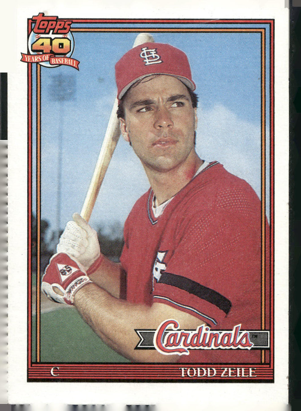 1991 Topps #616 Todd Zeile