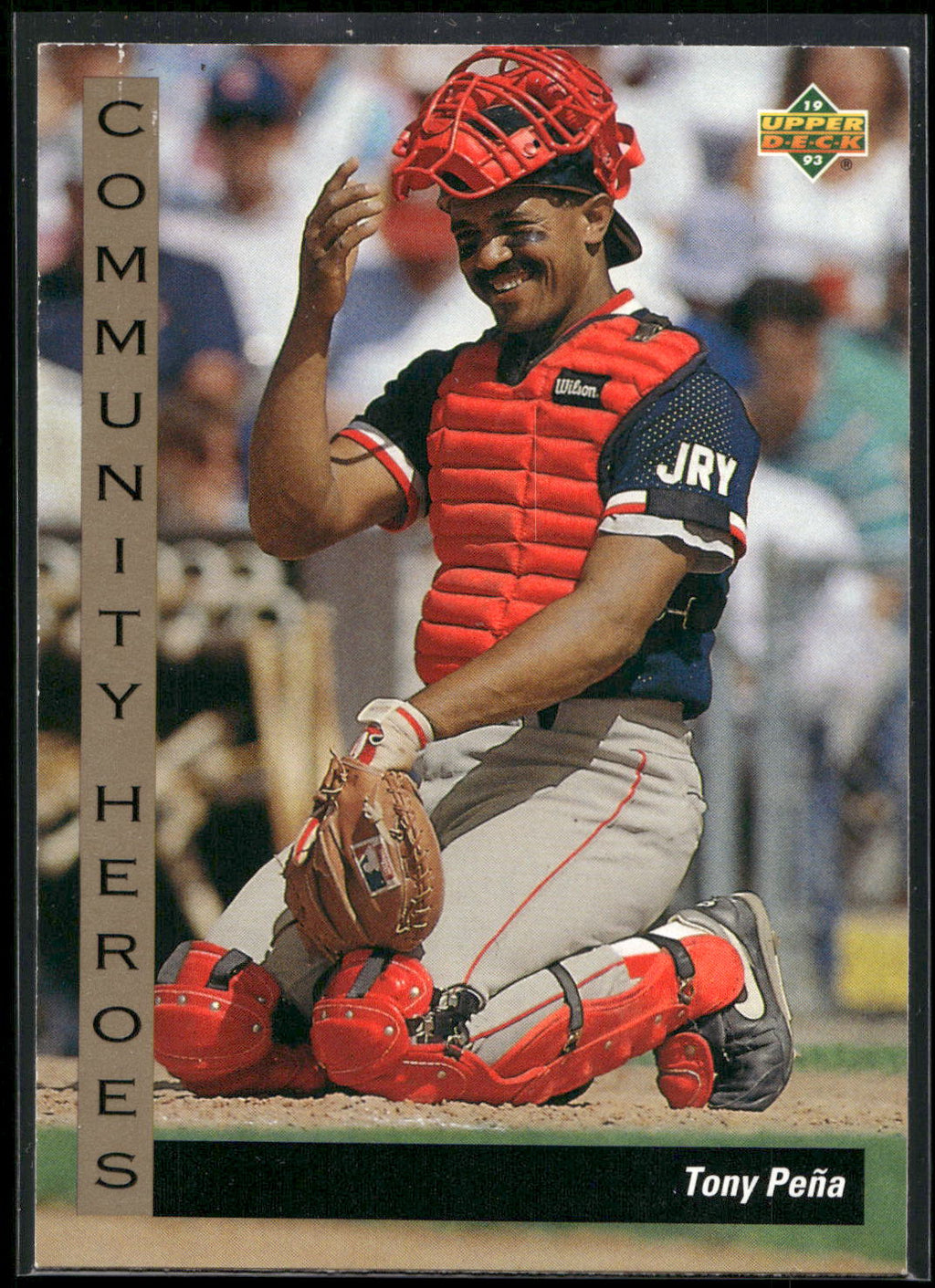 1993 Upper Deck #33 Tony Pena