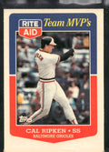 1988 Topps Rite-Aid Team MVP's #13 Cal Ripken
